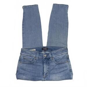 NYDJ Light Wash AMI Skinny Ankle Jeans Womens 0P Lift Tuck Stretch Modern Fit